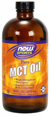 NOW SPORTS MCT Oil Bezzapachowy trójglicerydy kwasów tłuszczowych średniołańcuchowych 473 ml
