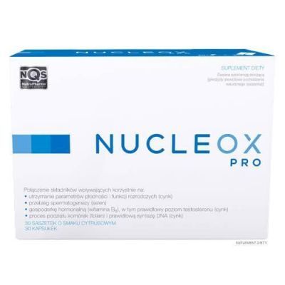NUCLEOX Pro, 30 saszetek + 30 kapsułek KRÓTKA DATA 30.04.2026