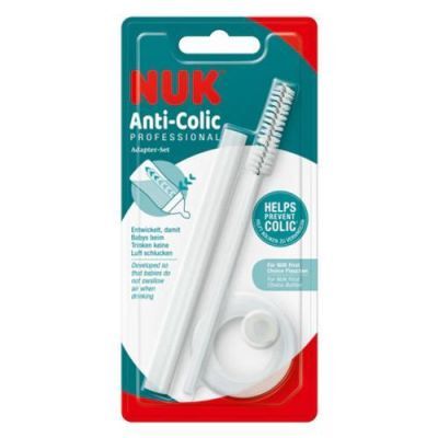 NUK Zestaw z adapterem do butelki Anti Colic Professional KRÓTKA DATA 10.07.2026