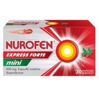 Nurofen Express Forte Mini 400 mg, 30 kapsułek miękkich