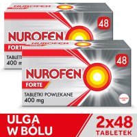 2 x NUROFEN FORTE 48 tabletek