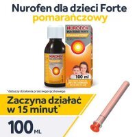 Nurofen Forte pomarańczowy - zawiesina, 100 ml