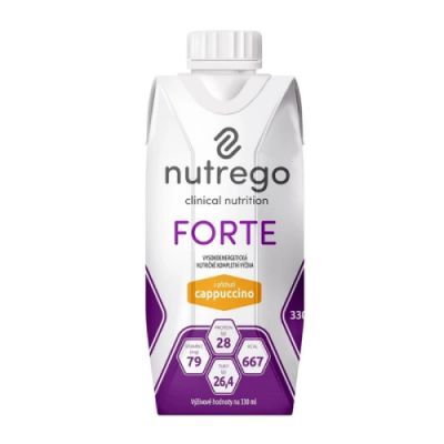 Nutrego Forte cappuccino, 330ml