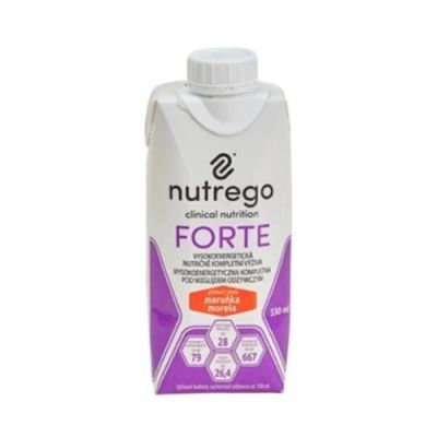 Nutrego Forte morela, 330 ml