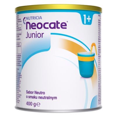 Nutricia Neocate Junior 1+ Żywność specjalnego przeznaczenia medycznego o smaku neutralnym, 400g