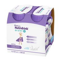 Nutridrink dla dzieci smak neutralny, 4 x 125 ml