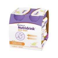 Nutridrink Juice Style smak gruszki i kwiatu bzu, 4 x 200 ml
