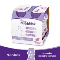 NUTRIDRINK o smaku owoców leśnych 4 x 125 ml