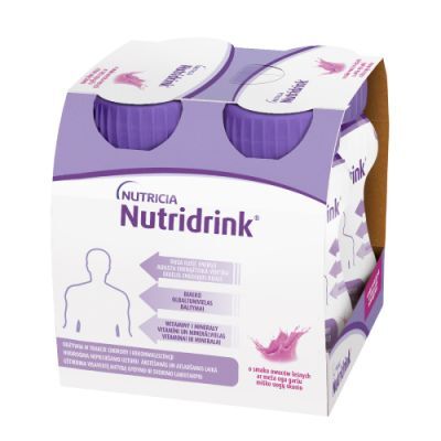 Nutridrink owoce leśne, 4x125ml