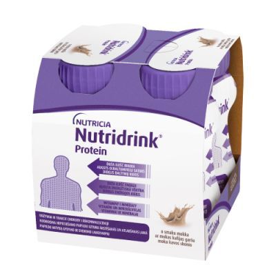 Nutridrink Protein mokka, 4x125ml