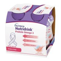 Nutridrink Protein Omega 3 rześki smak mango - brzoskwinia, 4x125ml KRÓTKA DATA 20.05.2026
