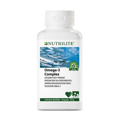 NUTRILITE OMEGA-3 Complex 90 tabletek Opakowanie na 3 miesiące stosowania
