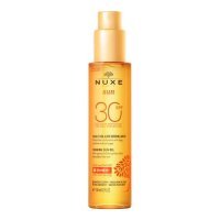 NUXE SUN brązujący olejek do opalania twarzy i ciała SPF30 150 ml