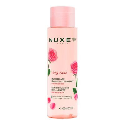 Nuxe Very Rose Łagodząca woda micelarna 3 w 1, 400 ml