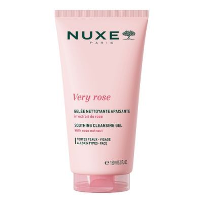 Nuxe Very Rose Łagodzący żel do mycia twarzy, 150 ml