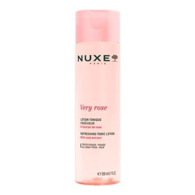 Nuxe Very Rose Odświeżający tonik do twarzy, 200 ml
