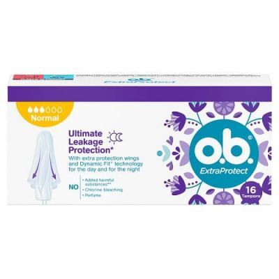 O.B ExtraProtect Tampony Normal, 16szt