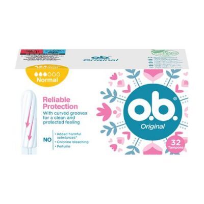 O.B. Original Normal tampony, 32 szt.