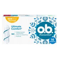 O.B. ProComfort Ultimate Comfort Tampony Normal, 16 szt.