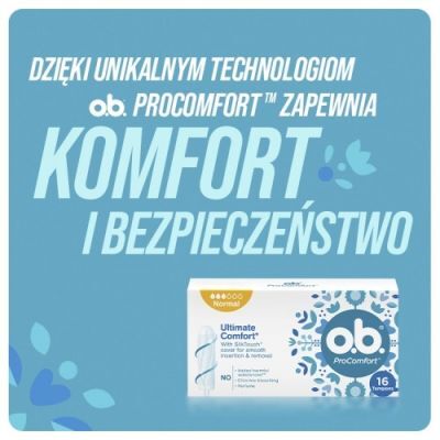OB ProComfort Super Tampony higieniczne, 16 sztuk