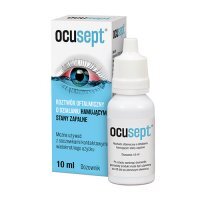 OCUSEPT krople do oczu hamujące stan zapalny i regenerujące spojówkę oka, 10ml