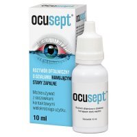 OCUSEPT krople do oczu hamujące stan zapalny i regenerujące spojówkę oka, 10ml