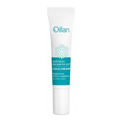 OILLAN COLD CREAM Odżywczy balsam do ust, 15ml