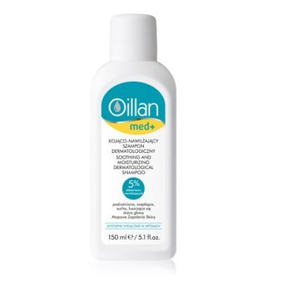 OILLAN MED+ Kojąco nawilżający szampon dermatologiczny 150 ml