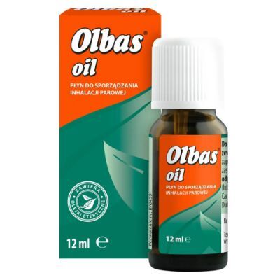 Olbas Oil Płyn do sporządzania inhalacji parowej, 12 ml