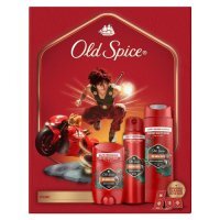 Old Spice Bearglove Zestaw prezentowy dla mężczyzn: Żel pod prysznic i szampon do włosów 3w1, 250 ml + Dezodorant w sprayu, 150 ml + Dezodorant w sztyfcie, 50 ml