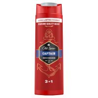 Old Spice Captain Żel pod prysznic i szampon do włosów 3w1, 400 ml