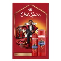 Old Spice Captain Zestaw prezentowy dla mężczyzn: Żel pod prysznic i szampon do włosów 3w1, 250 ml + Dezodorant w sprayu, 150 ml