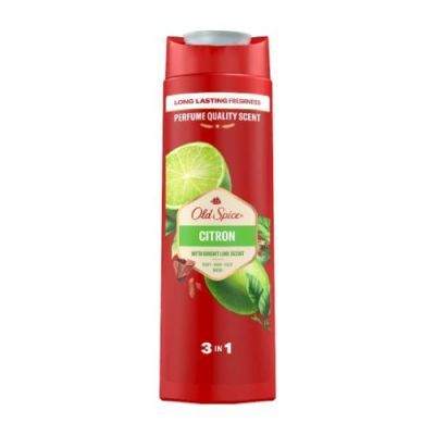 Old Spice Citron 3in1 Żel pod prysznic i szampon dla mężczyzn, 400ml