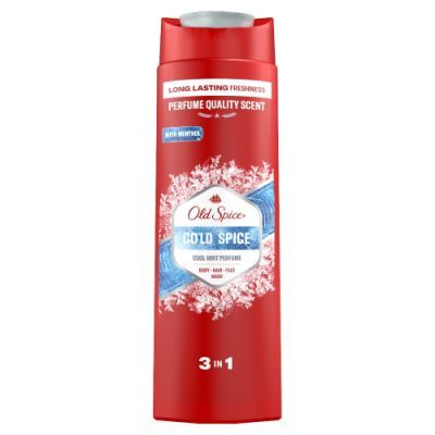 Old Spice Cold Spice Żel pod prysznic dla mężczyzn 3w1, 400 ml