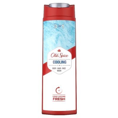Old Spice Cooling 3w1 Żel pod prysznic i szampon dla mężczyzn, 400 ml