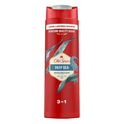 Old Spice Deep Sea 3w1 Żel pod prysznic i szampon dla mężczyzn, 400 ml