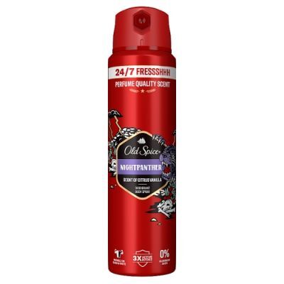 Old Spice Night Panther Dezodorant w sprayu dla mężczyzn, 150 ml
