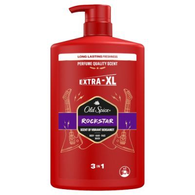 Old Spice Rockstar Żel pod prysznic i szampon dla mężczyzn 3w1, 1000 ml