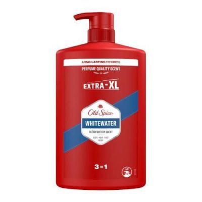 Old Spice Whitewater Żel pod prysznic i szampon do włosów dla mężczyzn, 1000 ml