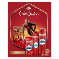 Old Spice Whitewater Zestaw prezentowy dla mężczyzn: Żel pod prysznic i szampon do włosów 3w1, 250 ml + Dezodorant w sprayu, 150 ml + Dezodorant w sztyfcie, 50 ml