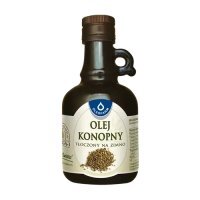 OLEJ KONOPNY tłoczony na zimno 250 ml OLEOFARM