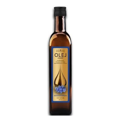 OLEJ LNIANY 500 ml GOLDFARMEX