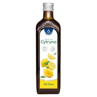Oleofarm Cytryna Sok z owoców cytryny z witaminą C, 490 ml