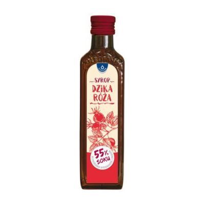 OLEOFARM Dzika Róża Syrop z dzikiej róży, 250ml  KRÓTKA DATA 31.05.2026