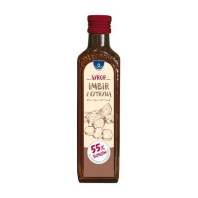 OLEOFARM Imbir z cytryną Syrop z imbiru z dodatkiem cytryny, 250ml