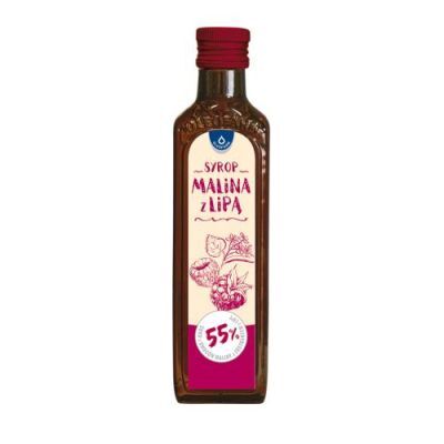 OLEOFARM Malina z lipą Syrop, 250ml KRÓTKA DATA 30.11.2026