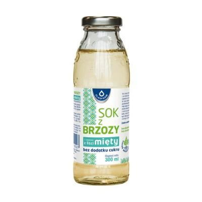 OLEOFARM Sok z brzozy z miętą, 300ml