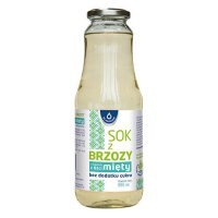 Oleofarm Sok z Brzozy z naparem z liści mięty, 990 ml