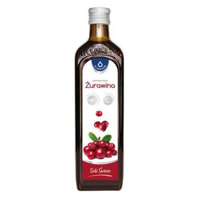 OLEOFARM Sok z żurawiny z witaminą C, 490ml KRÓTKA DATA 30.04.2026