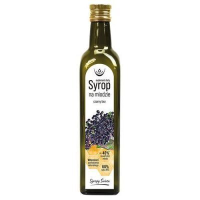 Oleofarm Syrop na miodzie Czarny bez, 250ml  KRÓTKA DATA 31.08.2026